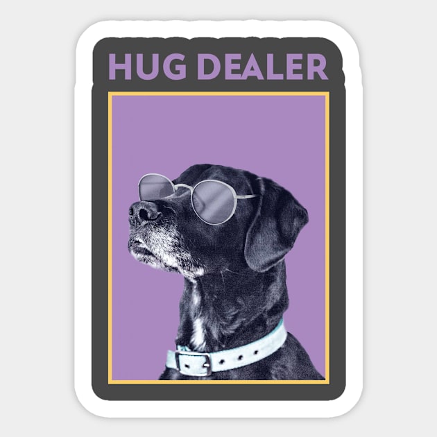 Hug Dealer Sticker by Dody